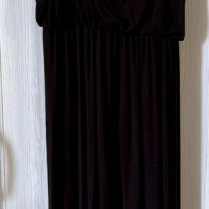Olivia Rae Black Maxi Dress
